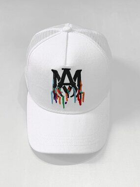 AMIRI White Cap with Vibrant Logo